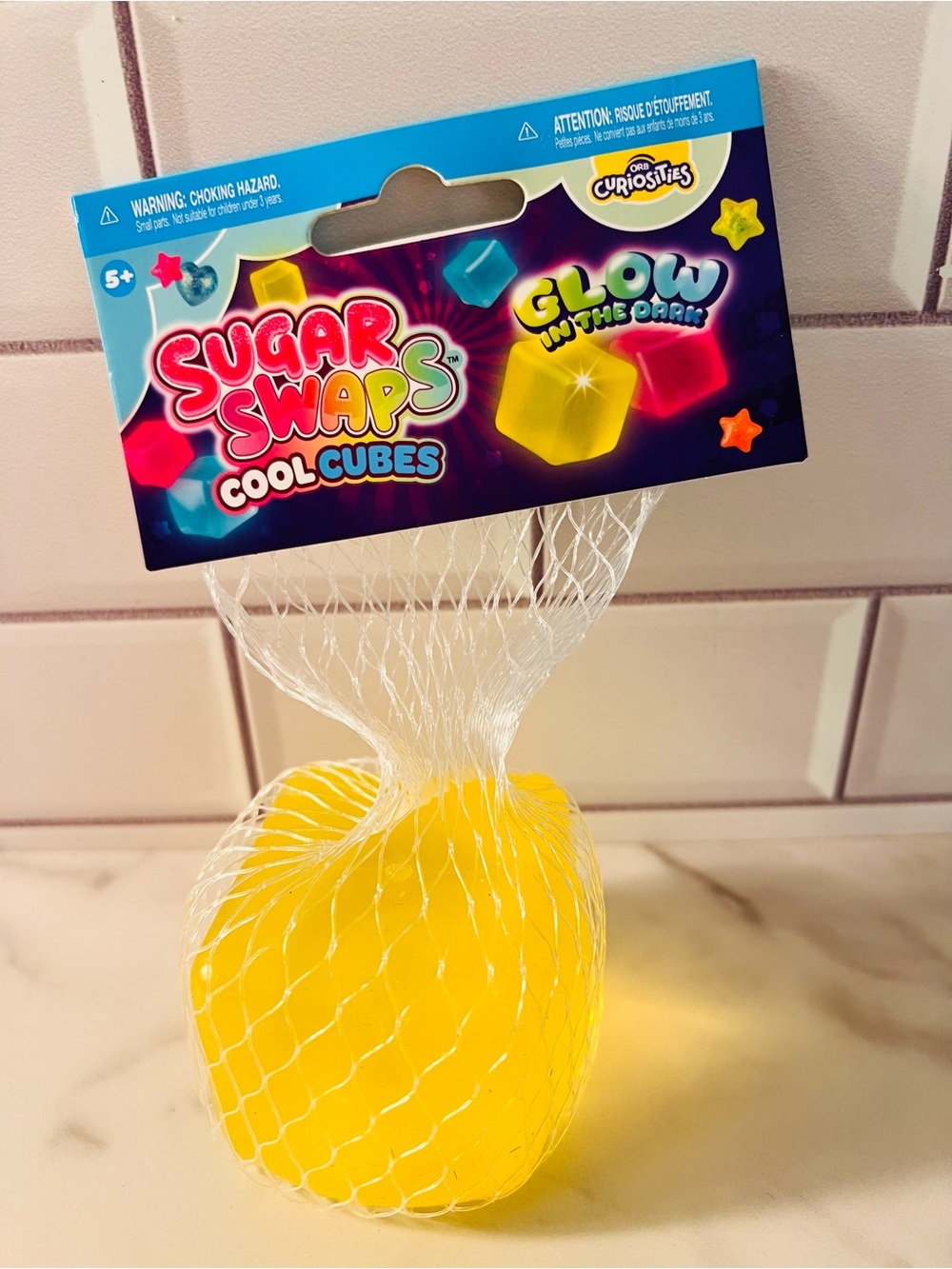 Sugar Swaps Cool Cubes Glow - Yellow